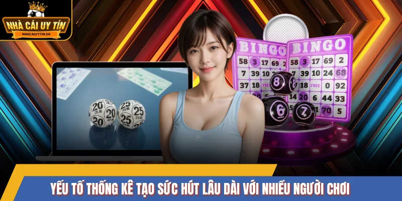Yếu tố thống kê tạo sức hút lâu dài với nhiều người chơi